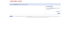 Desktop Screenshot of edusea.com